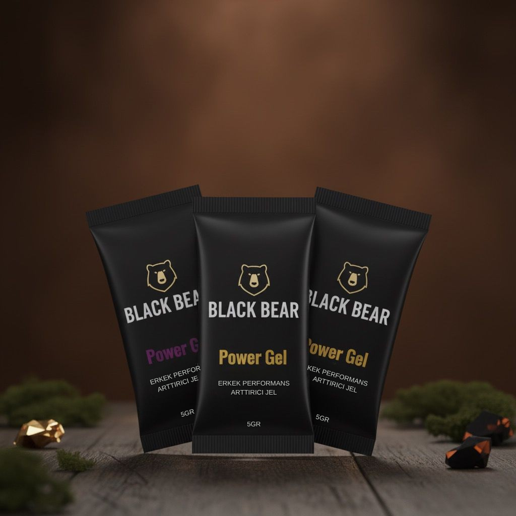 Black Bear Doğal Testosteron ve Performans Arttırıcı Jel