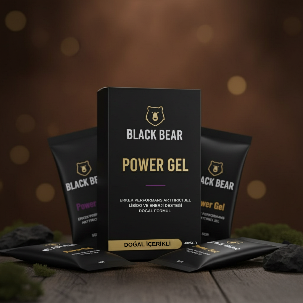 Black Bear Doğal Testosteron ve Performans Arttırıcı Jel