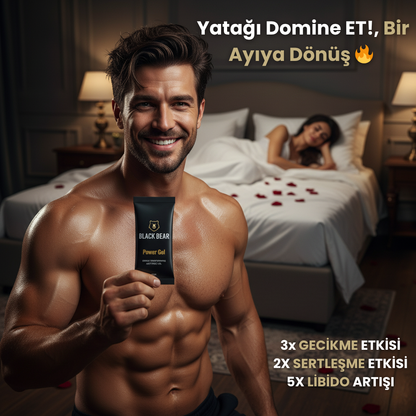 Black Bear Doğal Testosteron ve Performans Arttırıcı Jel